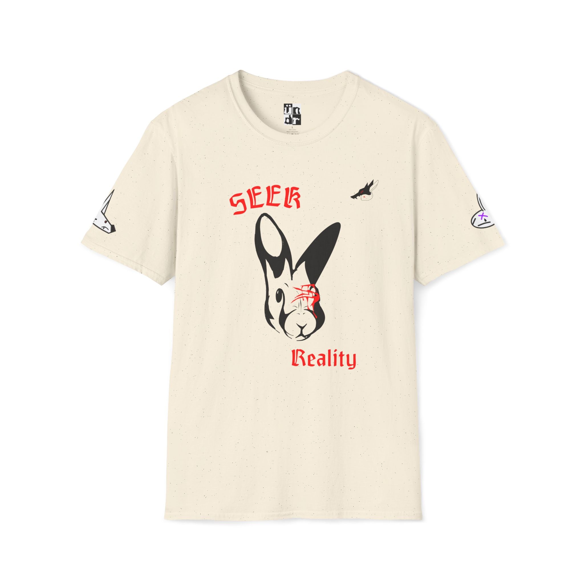 Ü-002 "Seek Reality" Oversized Shirt