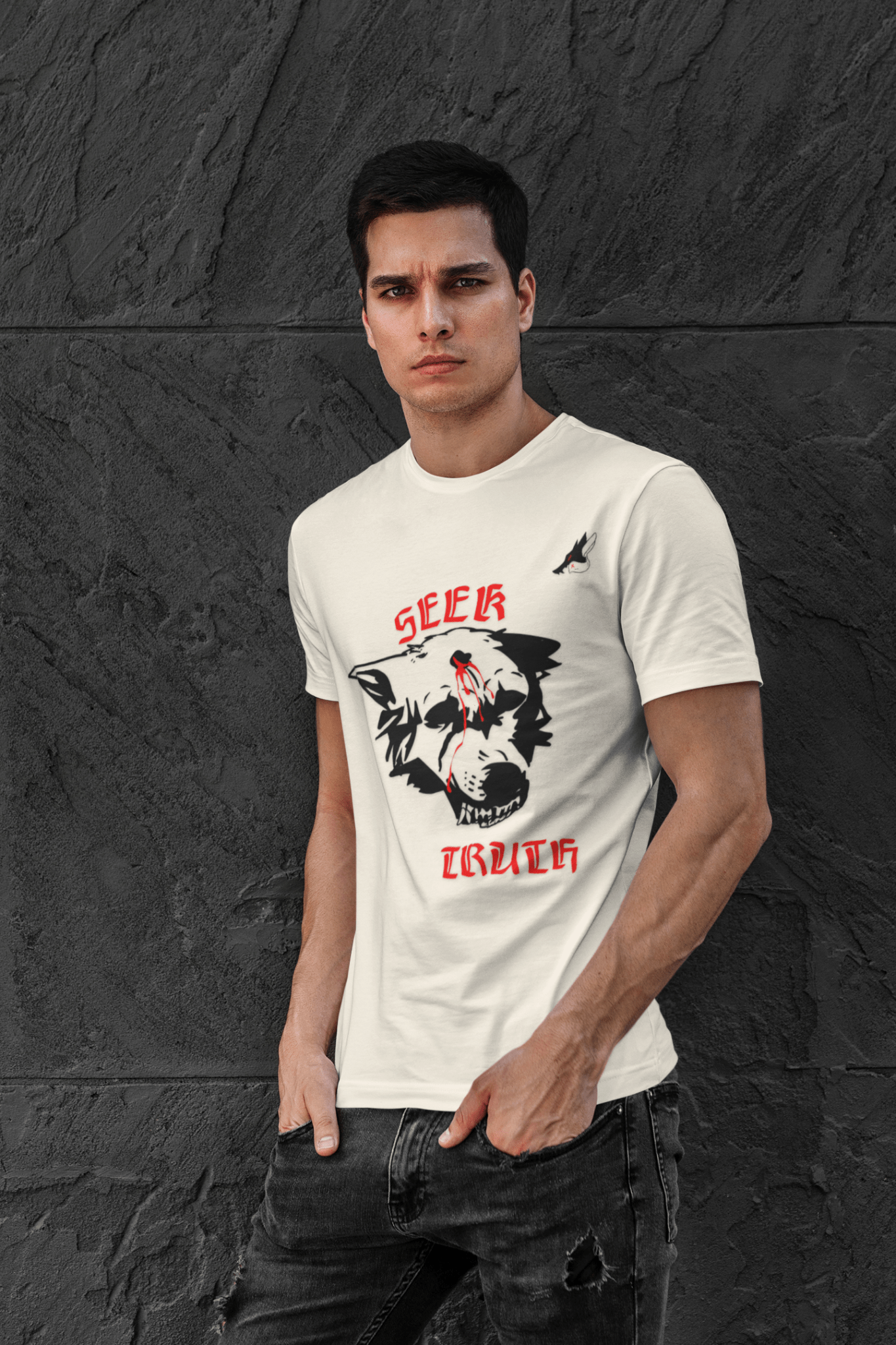 Ü-002 "Seek Truth" Oversized Shirt