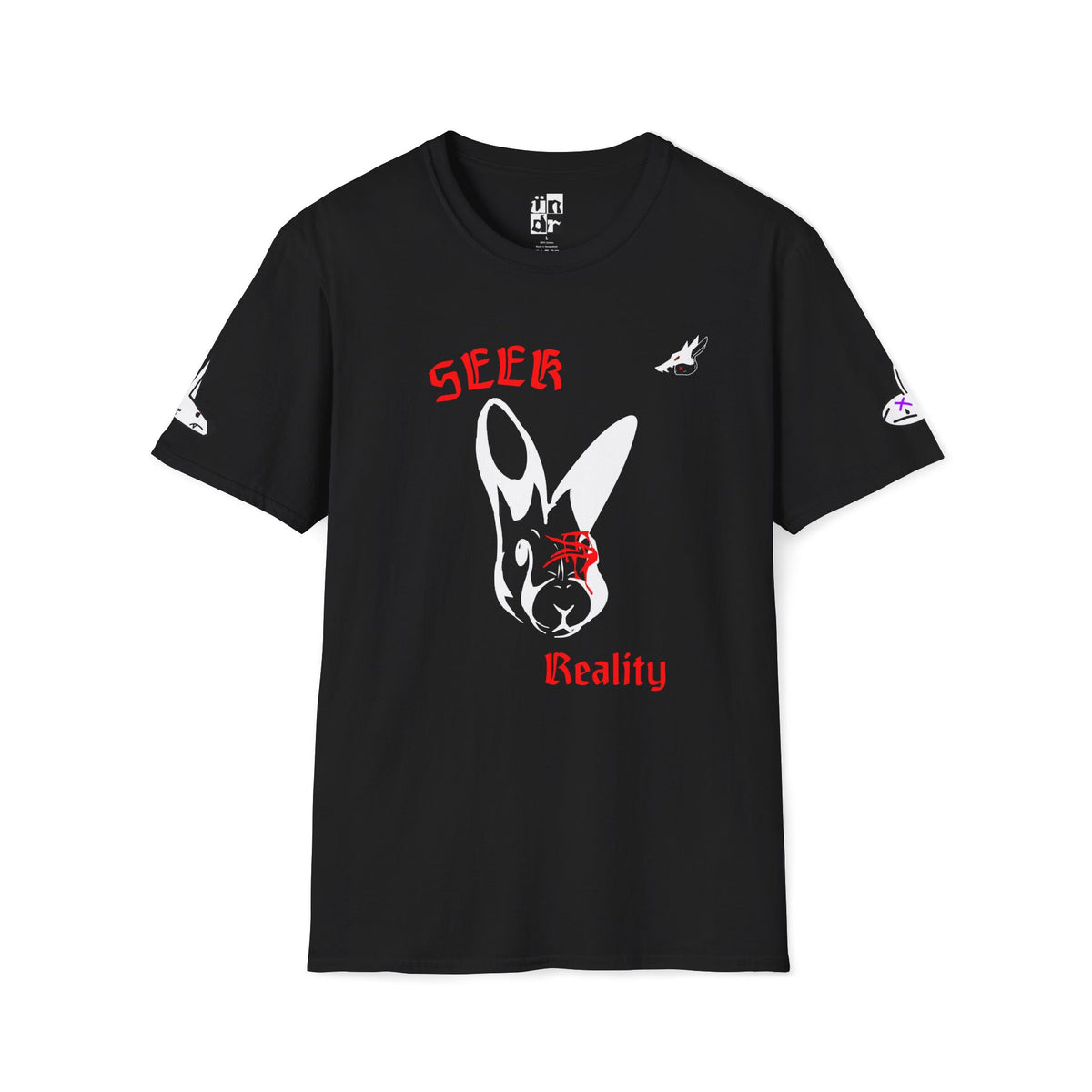 Ü-002 "Seek Reality" Oversized Shirt