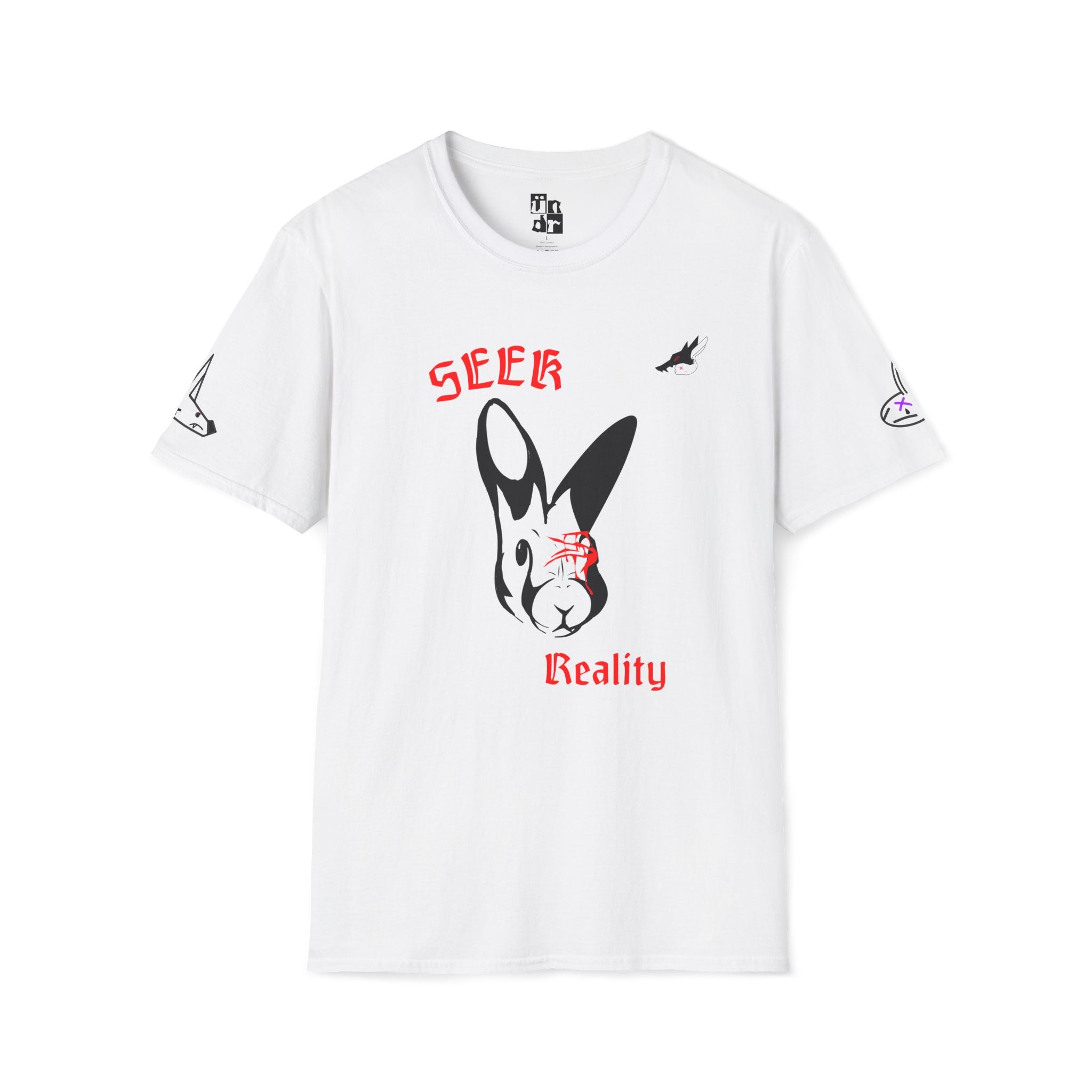 Ü-002 "Seek Reality" Oversized Shirt