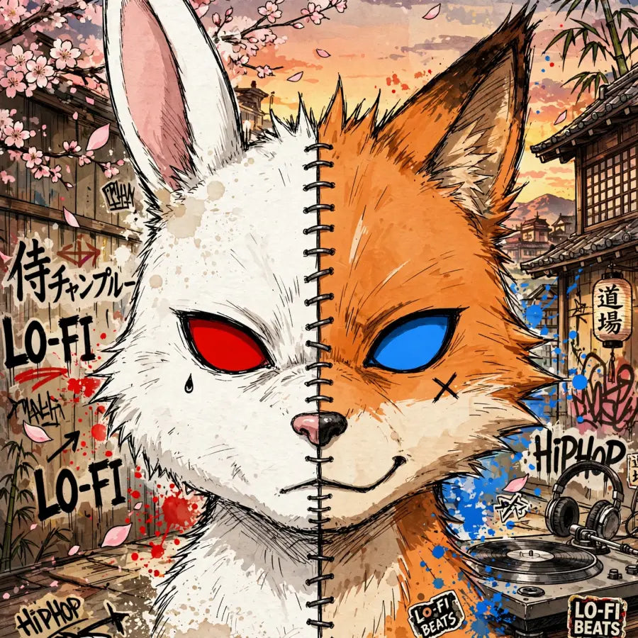 Ronin HOSHOKU split rabbit and fox form