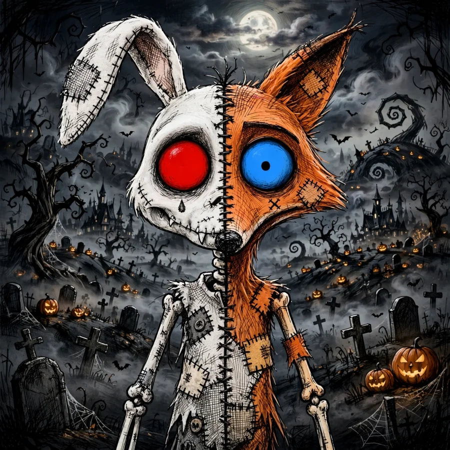 Eclipse HOSHOKU split rabbit and fox form